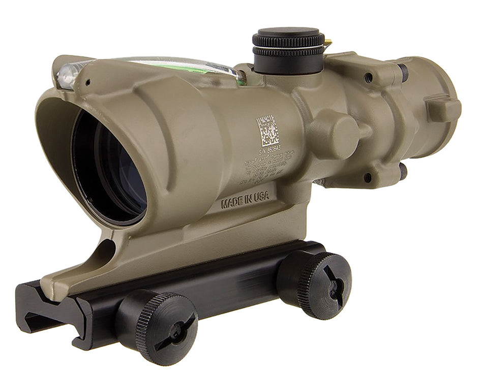 Trijicon TA31C100380 ACOG 4x32mm FDE Crosshair Reticle Riflescope