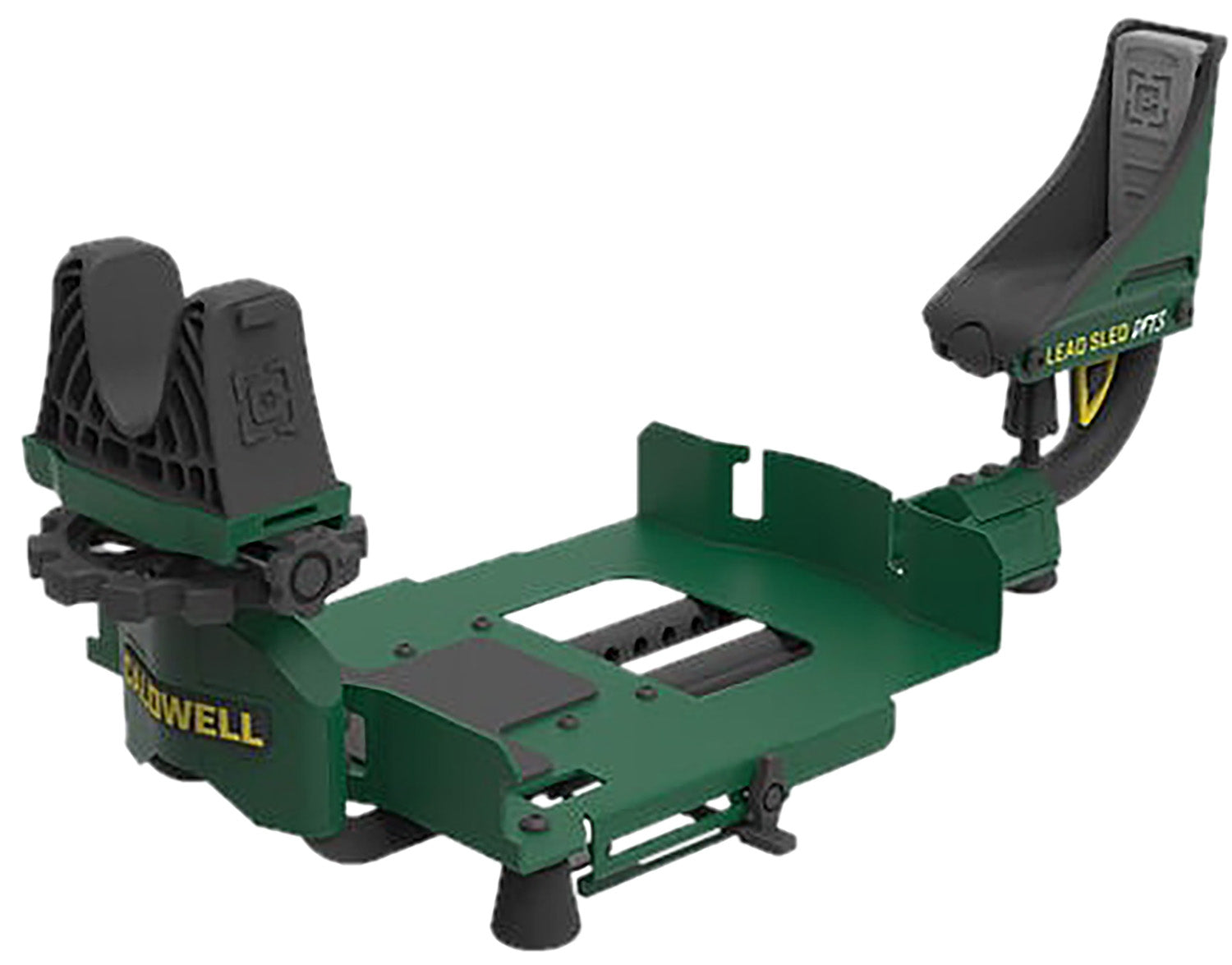 Caldwell 1217425 Lead Sled DFT 3 Dual Frame Shooting Rest Rifle/Shotgun Black/Green