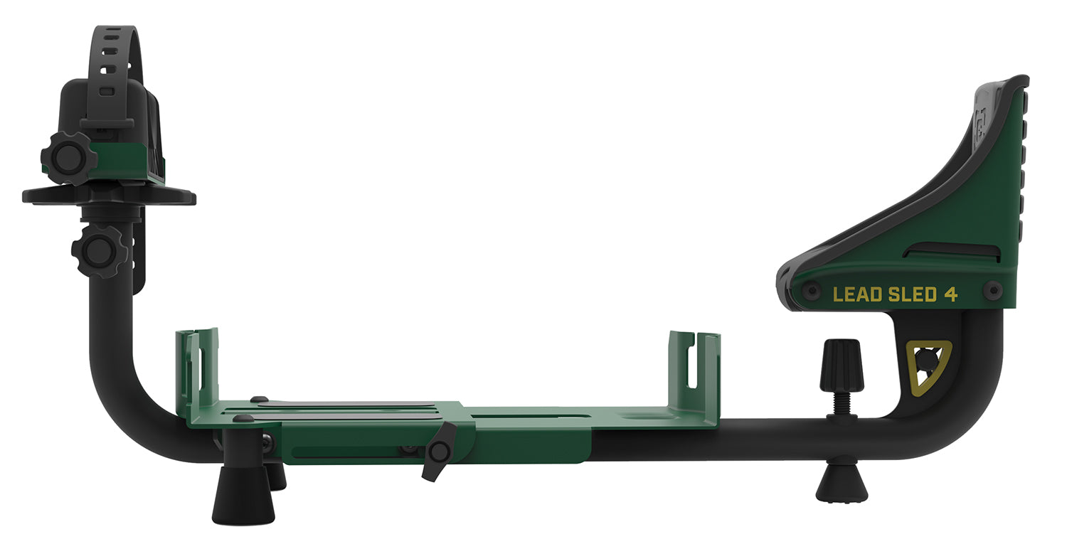 Caldwell 1217424 Lead Sled 4 Recoil-Reducing Rifle/Shotgun Shooting Rest Black/Green