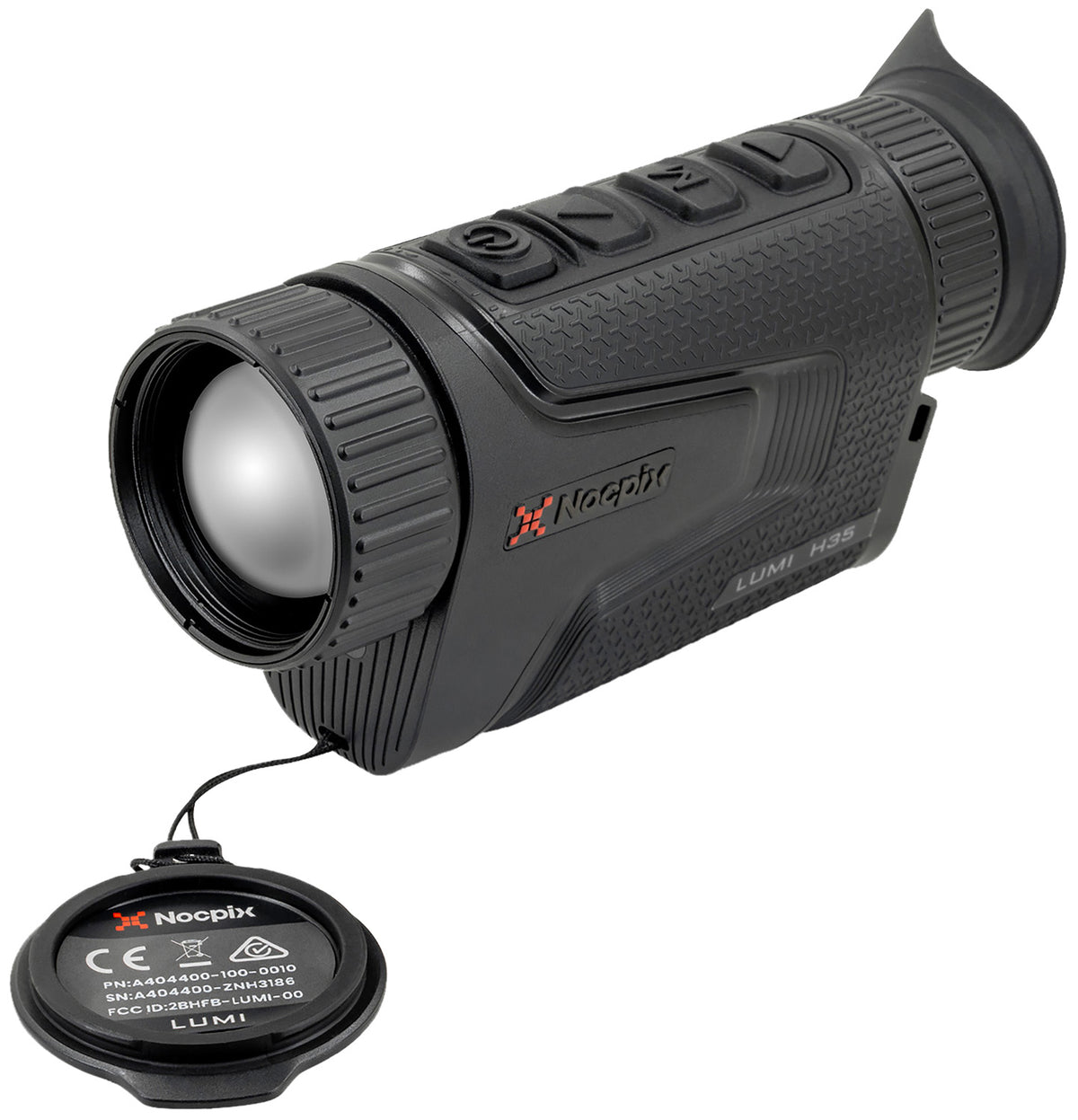 Nocpix LUMIL35 LUMI Thermal Monocular Black 4x 35mm 384x288 50Hz