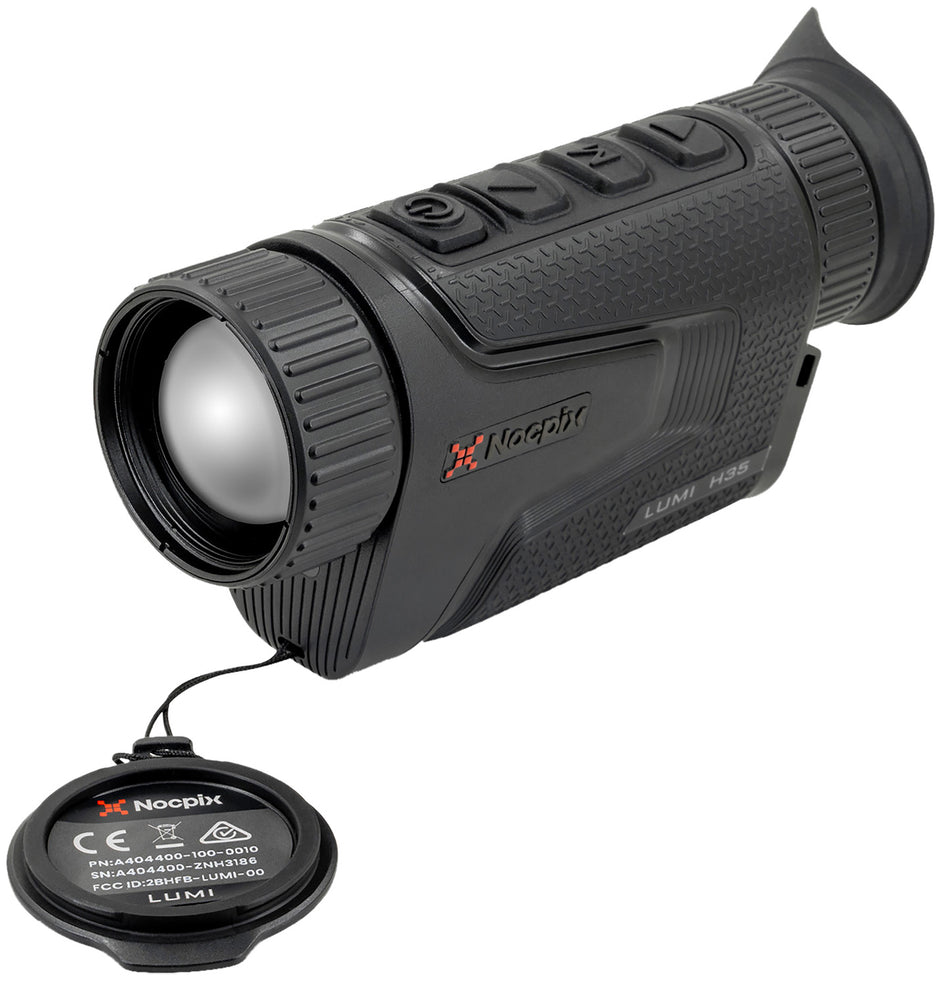 Nocpix LUMIH35 Lumi H35 Thermal Monocular Black 2.5x35mm 640x512 50Hz Digital 4x Zoom