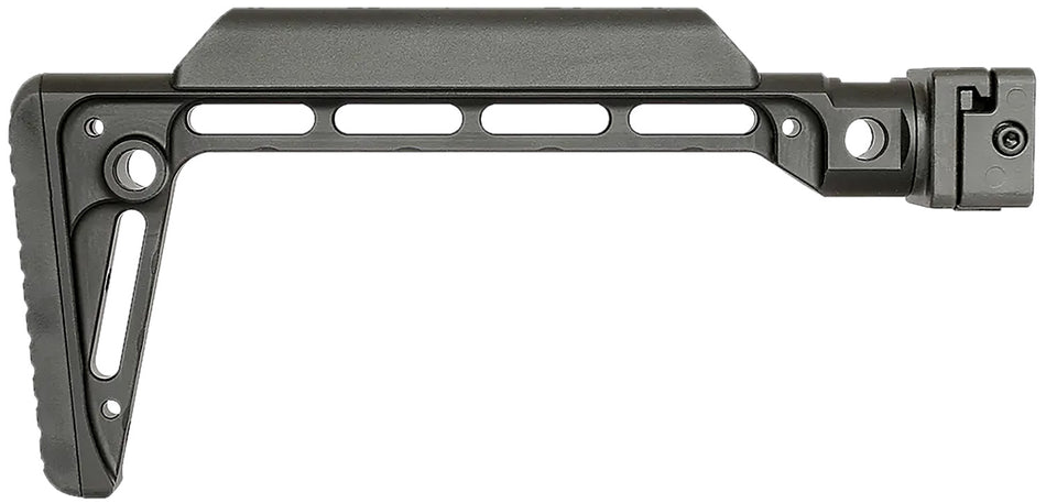 Midwest Industries MIMINSF Minimalistic Side Folding Stock Black 6061 Aluminum