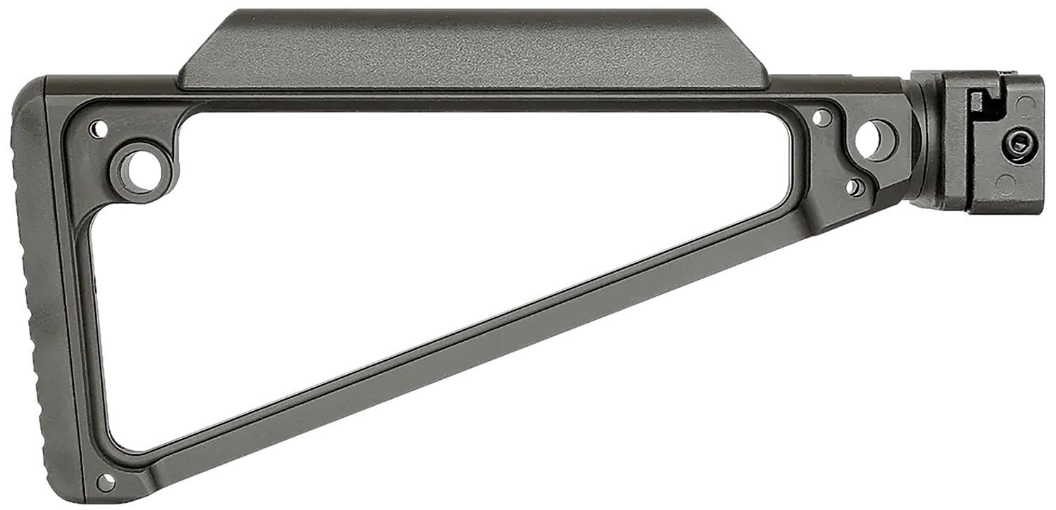 Midwest Industries MITRISF Triangle Side Folding Stock Black 6061 Aluminum with QD Sling Attachments
