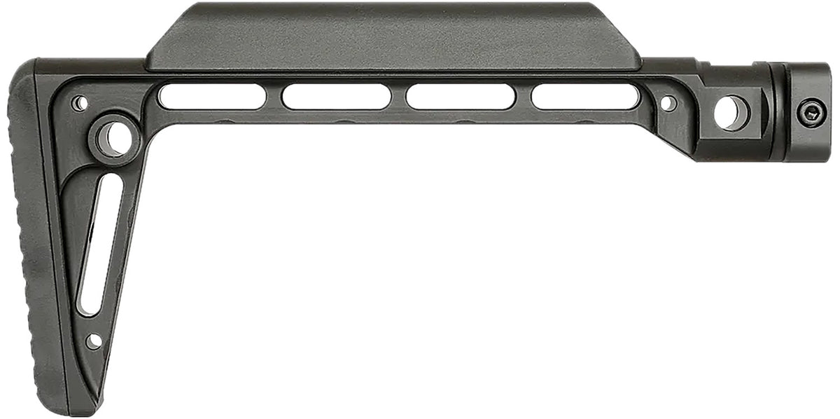 Midwest Industries MIMINF Minimalistic Fixed Stock Black 6061 Aluminum with QD Sling Attachments