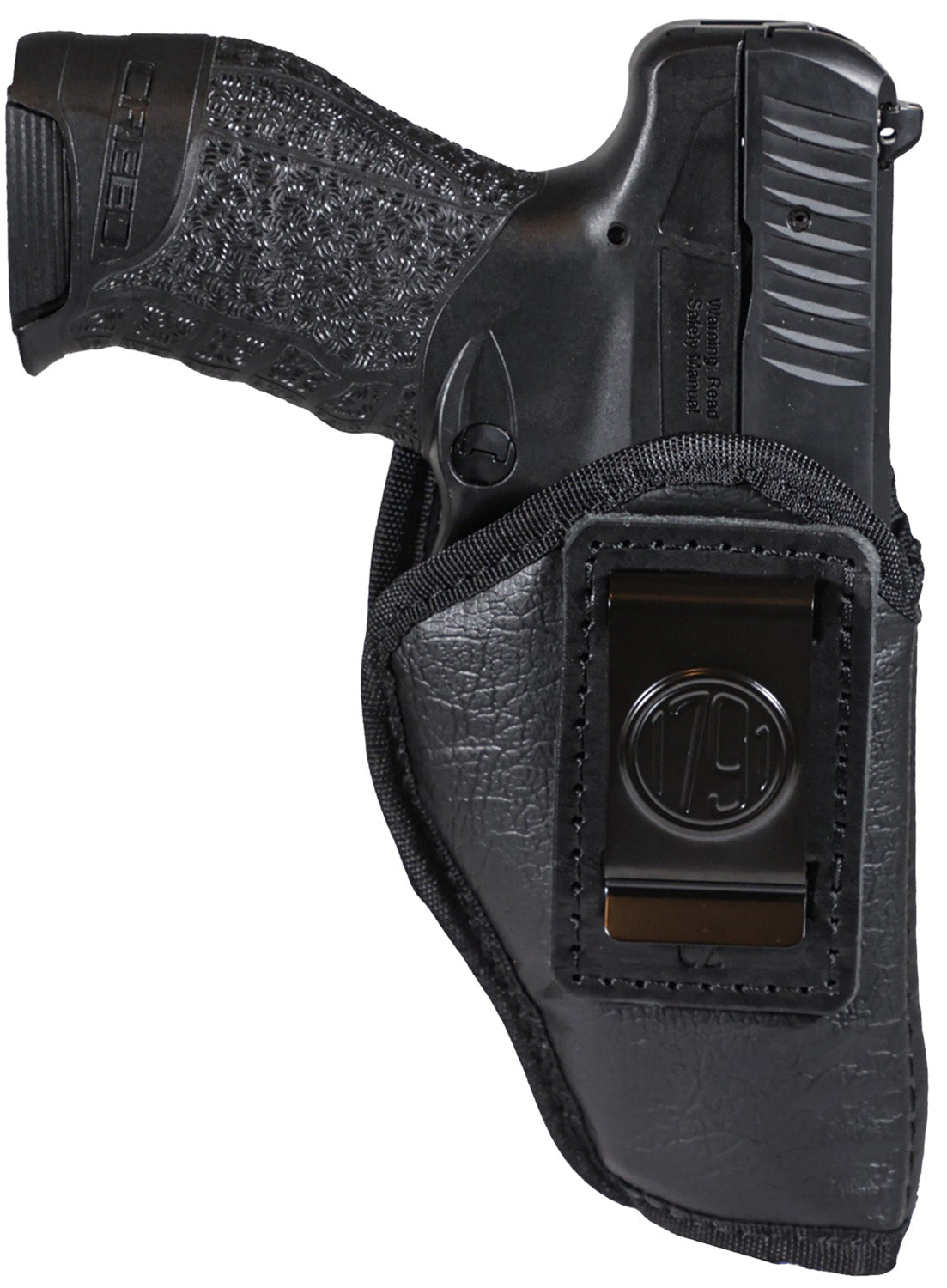 1791 Gunleather EcoCarry IWB Compact Size 2 Black Holster Right Hand