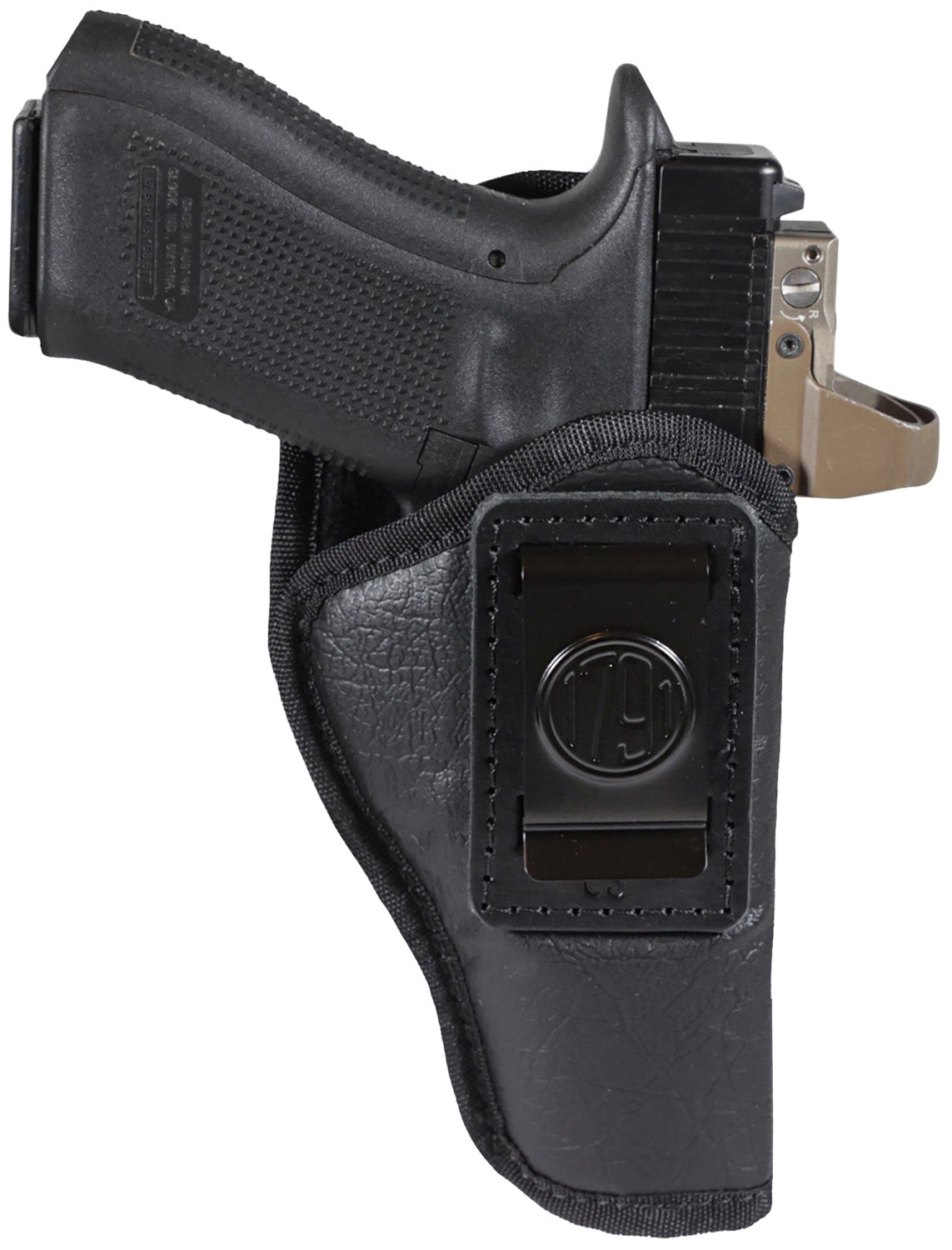 1791 Gunleather EcoCarry IWB Compact Size 3 Black Holster Right Hand