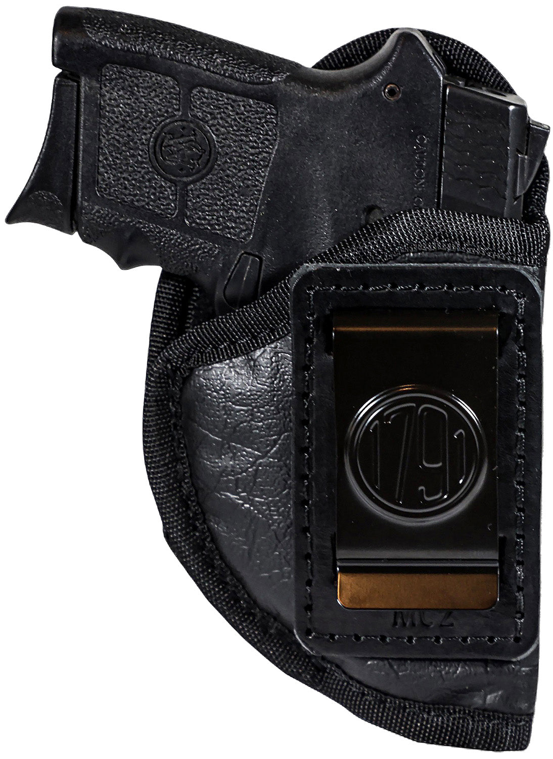 1791 Gunleather EcoCarry IWB Small Black Holster Right Hand