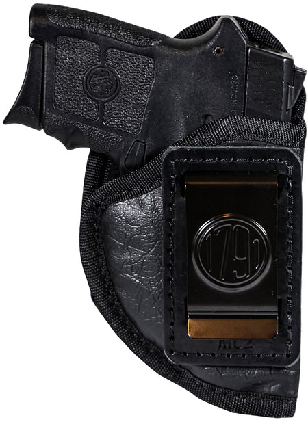 1791 Gunleather EcoCarry IWB Small Black Holster Right Hand