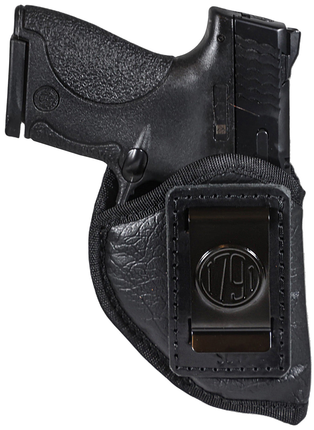 1791 Gunleather EcoCarry Sub-Compact IWB Holster Small Black Right Hand
