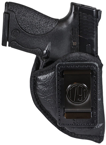 1791 Gunleather EcoCarry Sub-Compact IWB Holster Small Black Right Hand