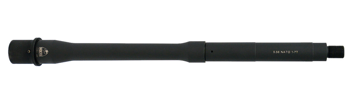 Faxon Firearms Duty Series 5.56 NATO 12.5" Chrome Phosphate 4150 CMV AR-15 Barrel