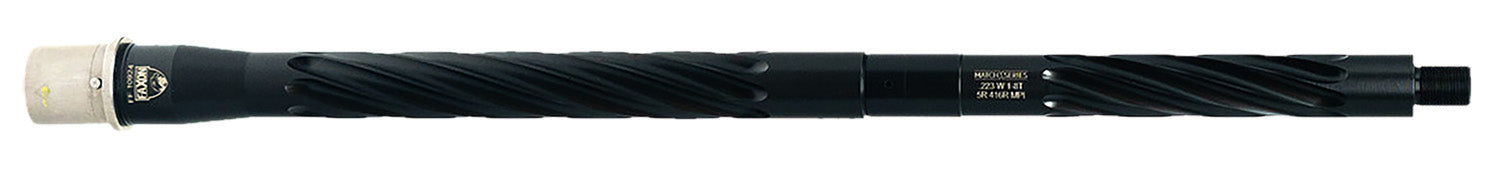 Faxon Firearms Match 223 Wylde 16" Spiral Fluted Black Nitride 416 Stainless Barrel