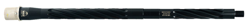 Faxon Firearms Match 223 Wylde 16" Spiral Fluted Black Nitride 416 Stainless Barrel