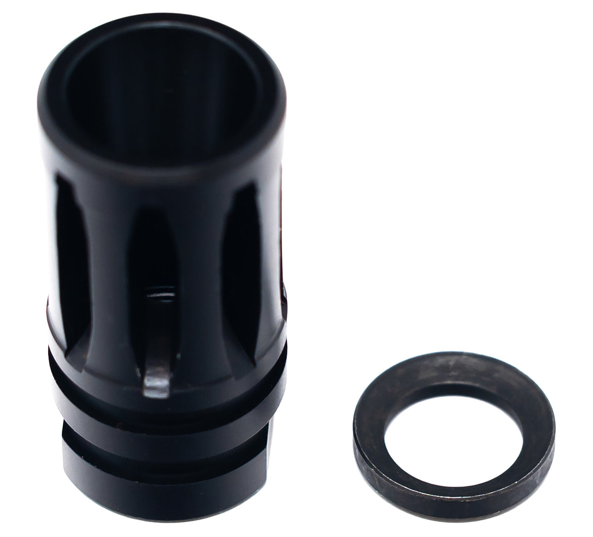 Faxon Firearms A2 Flash Hider Black Nitride 5/8"x24 Threads 30 Caliber