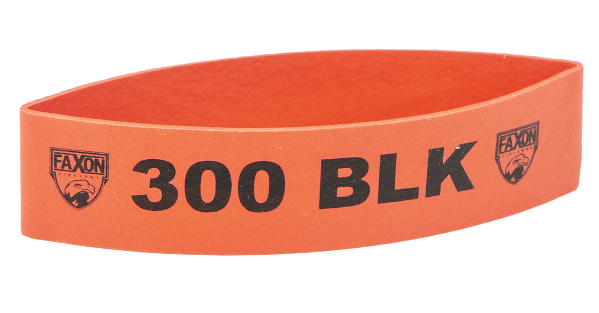 Faxon Firearms FX300MB Magazine Marker Bands .300 Blackout for AR-15 Magazines Red Silicone 10-Pack