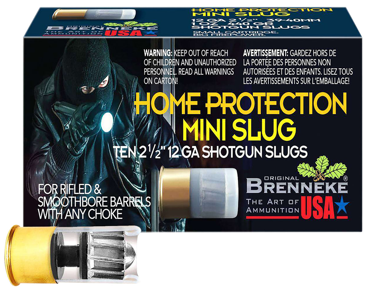 Brenneke Home Protection Mini Slug 12 Gauge 1.75 in / 1.75 in Slug 1 oz