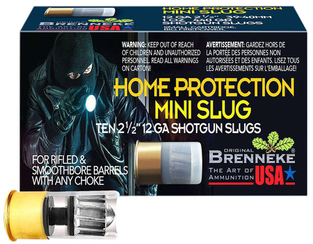 Brenneke Home Protection Mini Slug 12 Gauge 1.75 in / 1.75 in Slug 1 oz