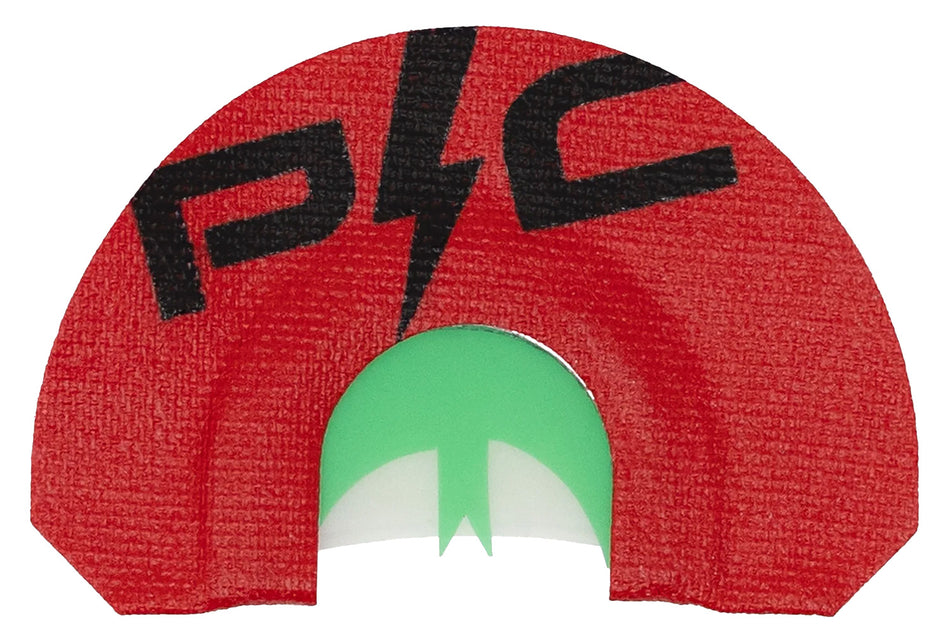 Power Calls 24253 Kickin' Chicken Turkey Diaphragm Call - Red/Green