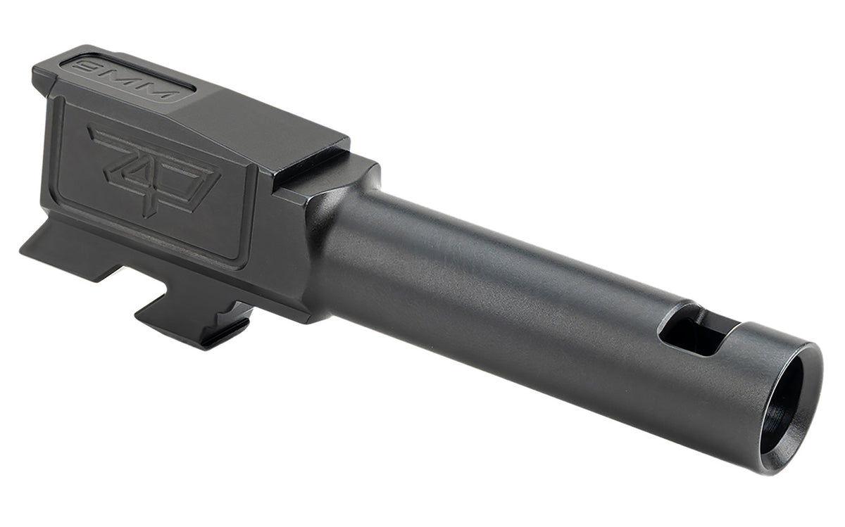 Zaffiri Precision ZP.43BCPBN Glock 43/43x Blowhole Compensated Barrel/Slide Black 416R Stainless Steel
