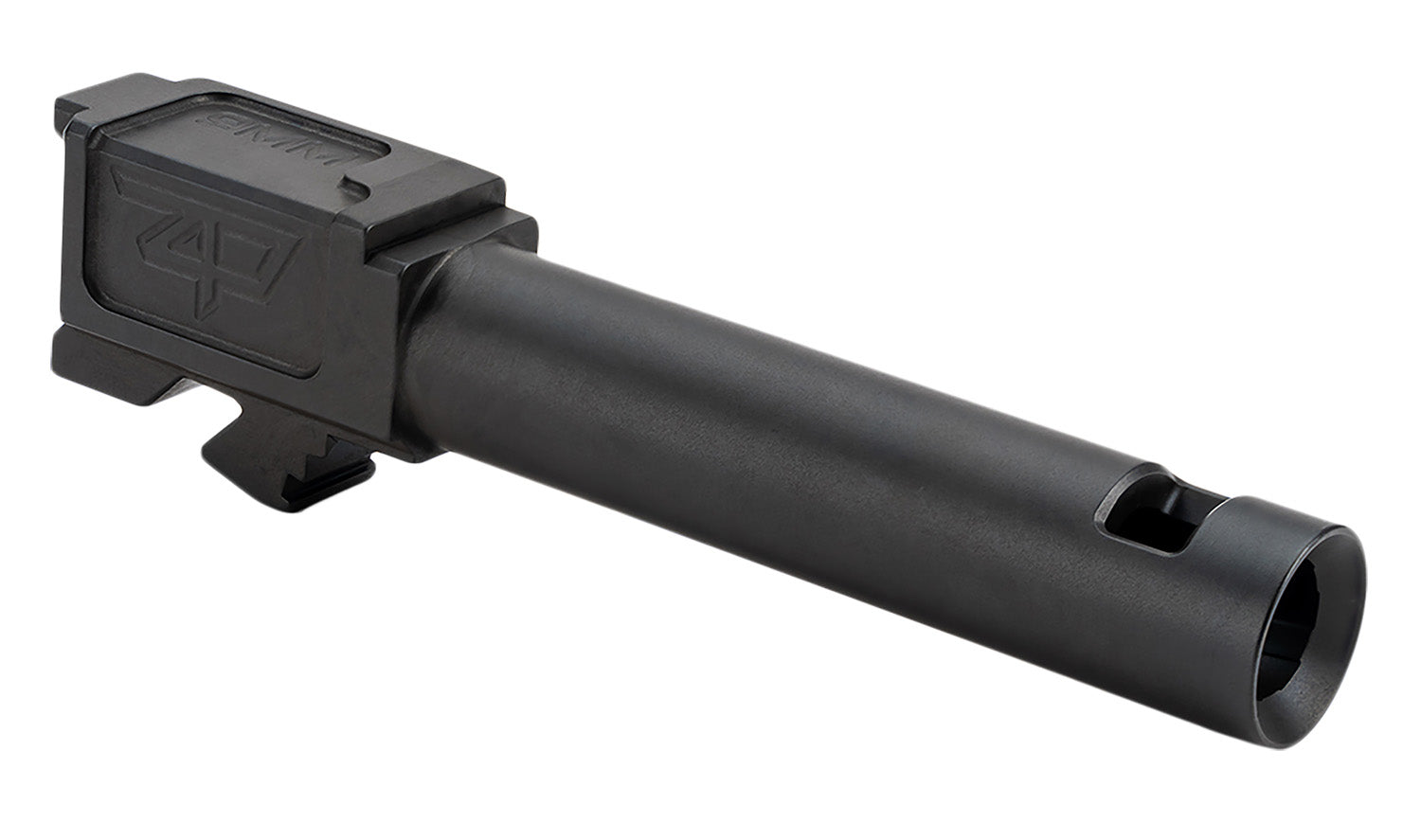 Zaffiri Precision ZP.19BCPBN Glock 19 Gen1-4 Blowhole Compensated Barrel/Slide 3.89" Black 416R Stainless