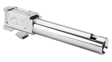 Zaffiri Precision ZP.19BCPSS Glock 19 Gen1-4 Blowhole Compensated Barrel/Slide 3.89" Silver 416R Stainless