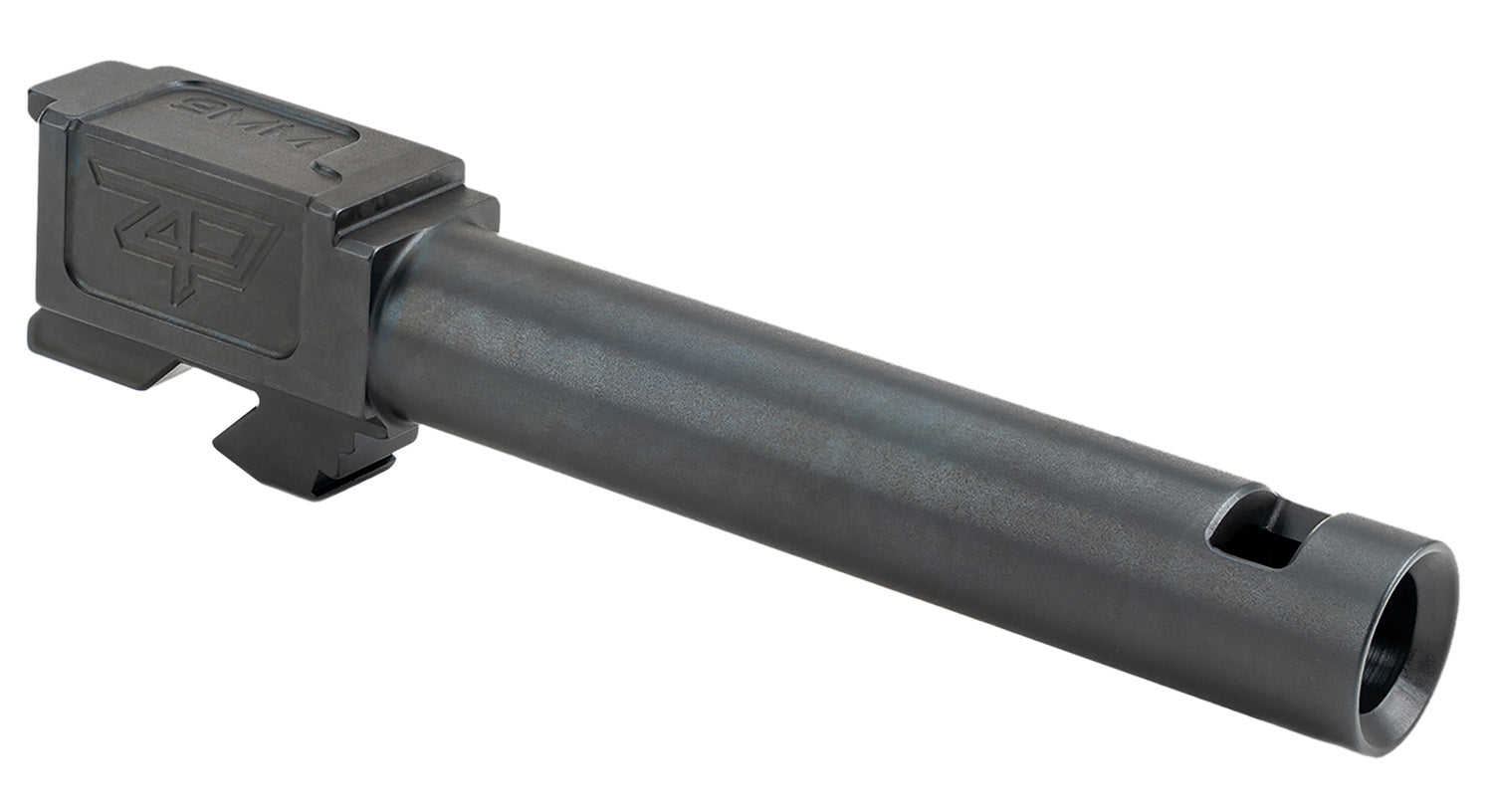 Zaffiri Precision ZP.17BCPBN Glock 17 Gen 1-4 Slide with Blowhole Compensator Black 416R Stainless Steel