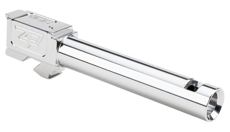 Zaffiri Precision ZP.17BCPSS Glock 17 Gen 1-4 Slide with Blowhole Compensator Silver 416R Stainless Steel