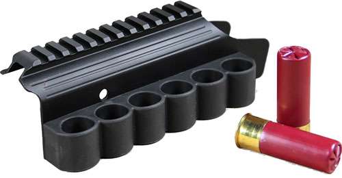 Adaptive Tactical Saddle Mount Shell Carrier for Mossberg 500/590/930 - Black