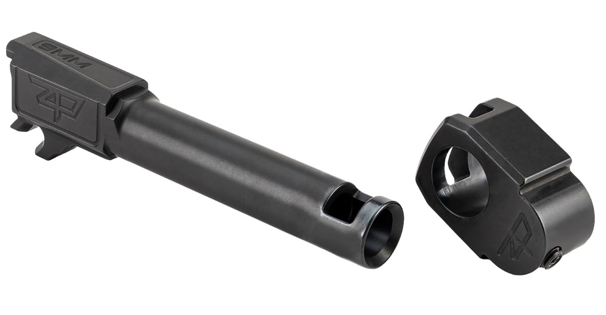 Zaffiri Precision ZP.365BTCBN Threadless Compensator and Barrel 9mm for Sig P365 Black 17-4 Stainless Steel