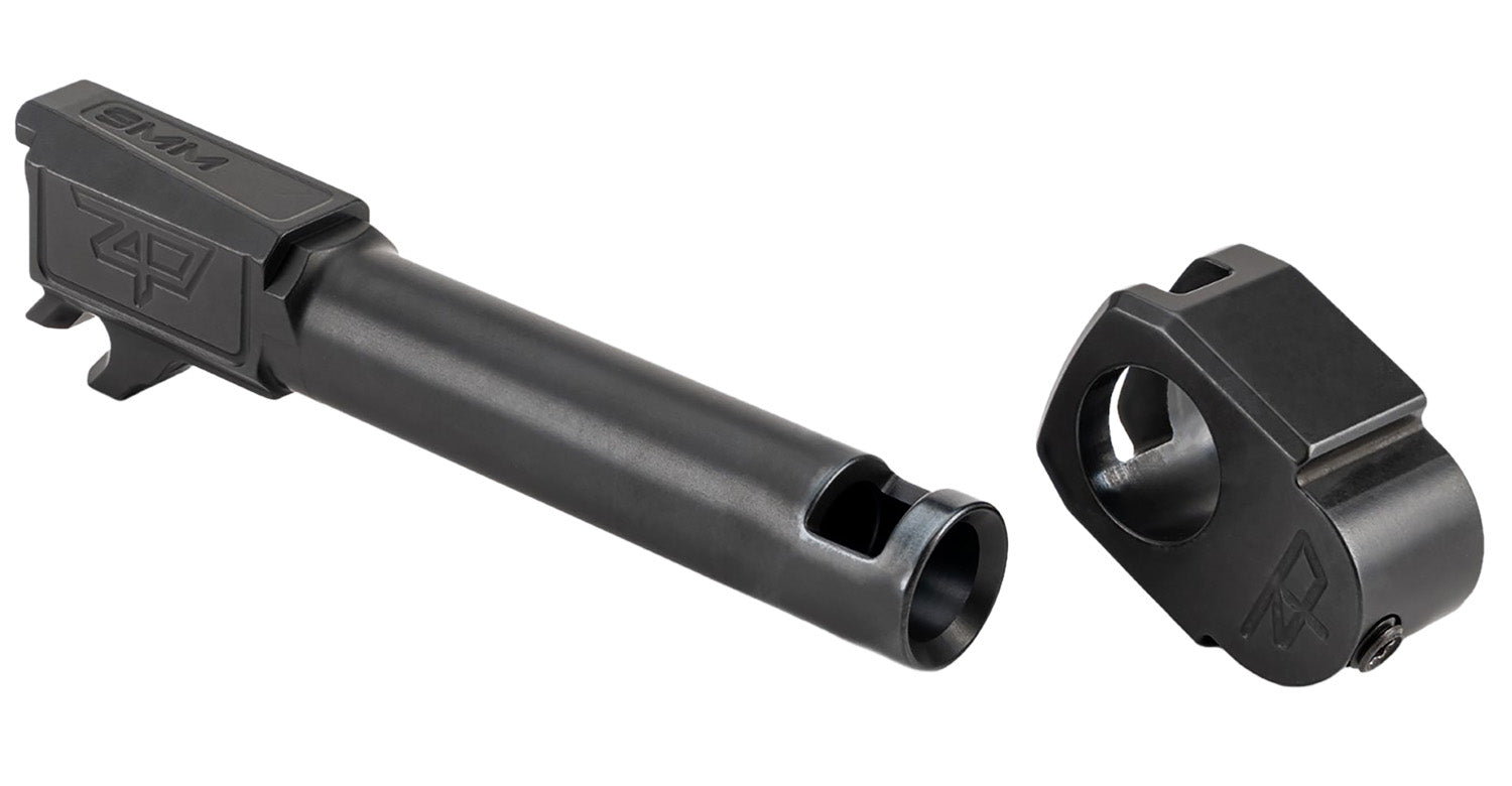 Zaffiri Precision ZP.365BTCBN Threadless Compensator and Barrel 9mm for Sig P365 Black 17-4 Stainless Steel