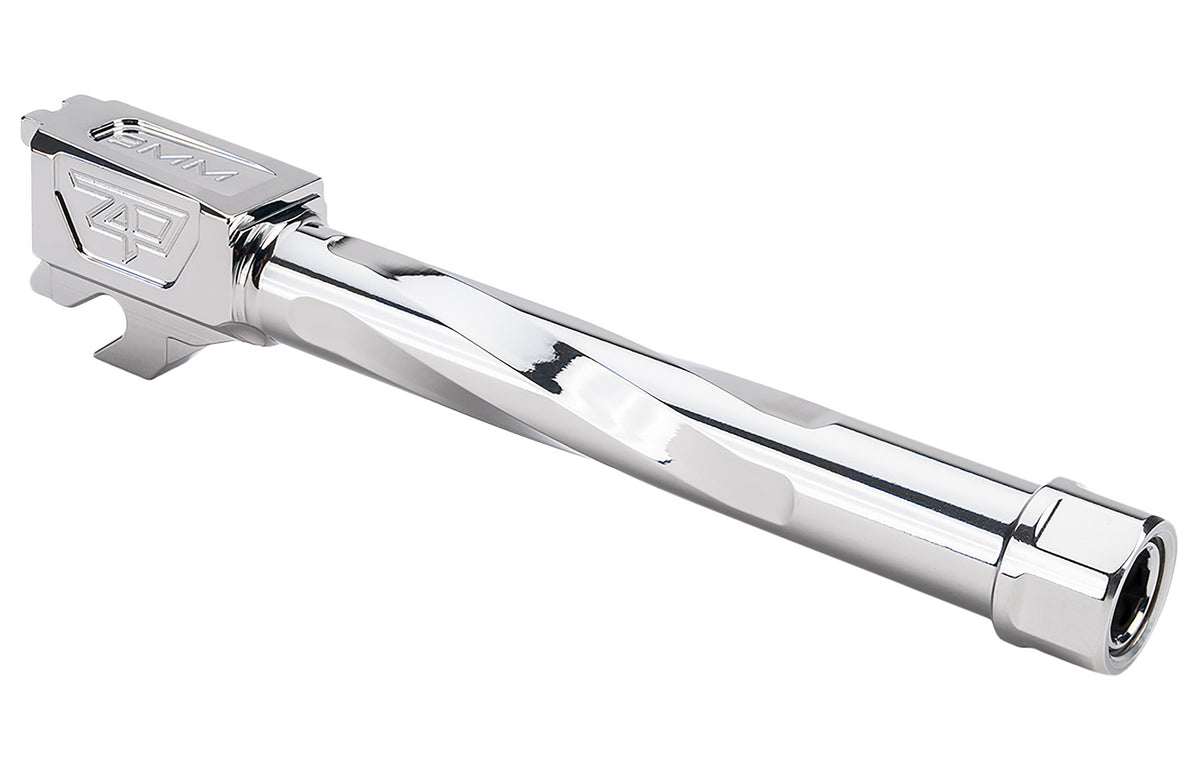 Zaffiri Precision ZP.320FBTSS 9mm Sig P320 Full-Size Threaded Match Grade Barrel Silver 416R Stainless Steel