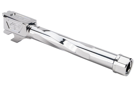 Zaffiri Precision ZP.320FBTSS 9mm Sig P320 Full-Size Threaded Match Grade Barrel Silver 416R Stainless Steel