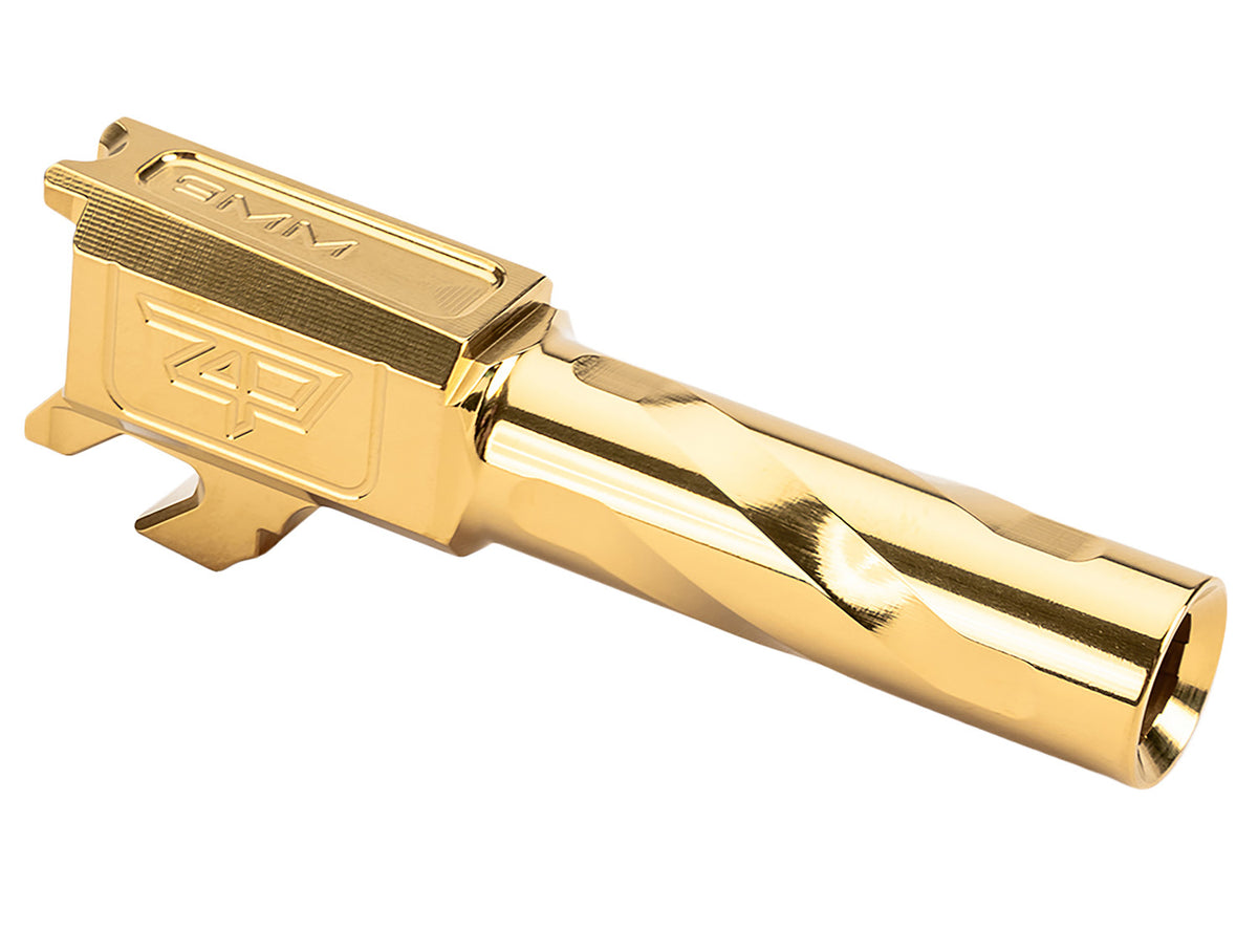 Zaffiri Precision ZP.HCBG Springfield Hellcat Match Grade Replacement Barrel Gold 416R Stainless Steel