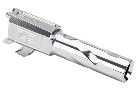 Zaffiri Precision ZP.HCBSS Springfield Hellcat Match Grade Replacement Barrel Silver 416R Stainless Steel