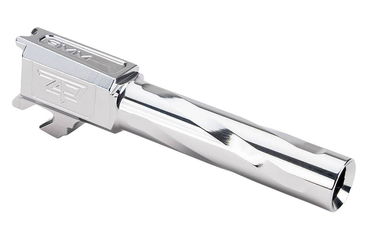 Zaffiri Precision ZP.HCPROBSS Springfield Hellcat Pro Match Grade Barrel Silver 416R Stainless Steel