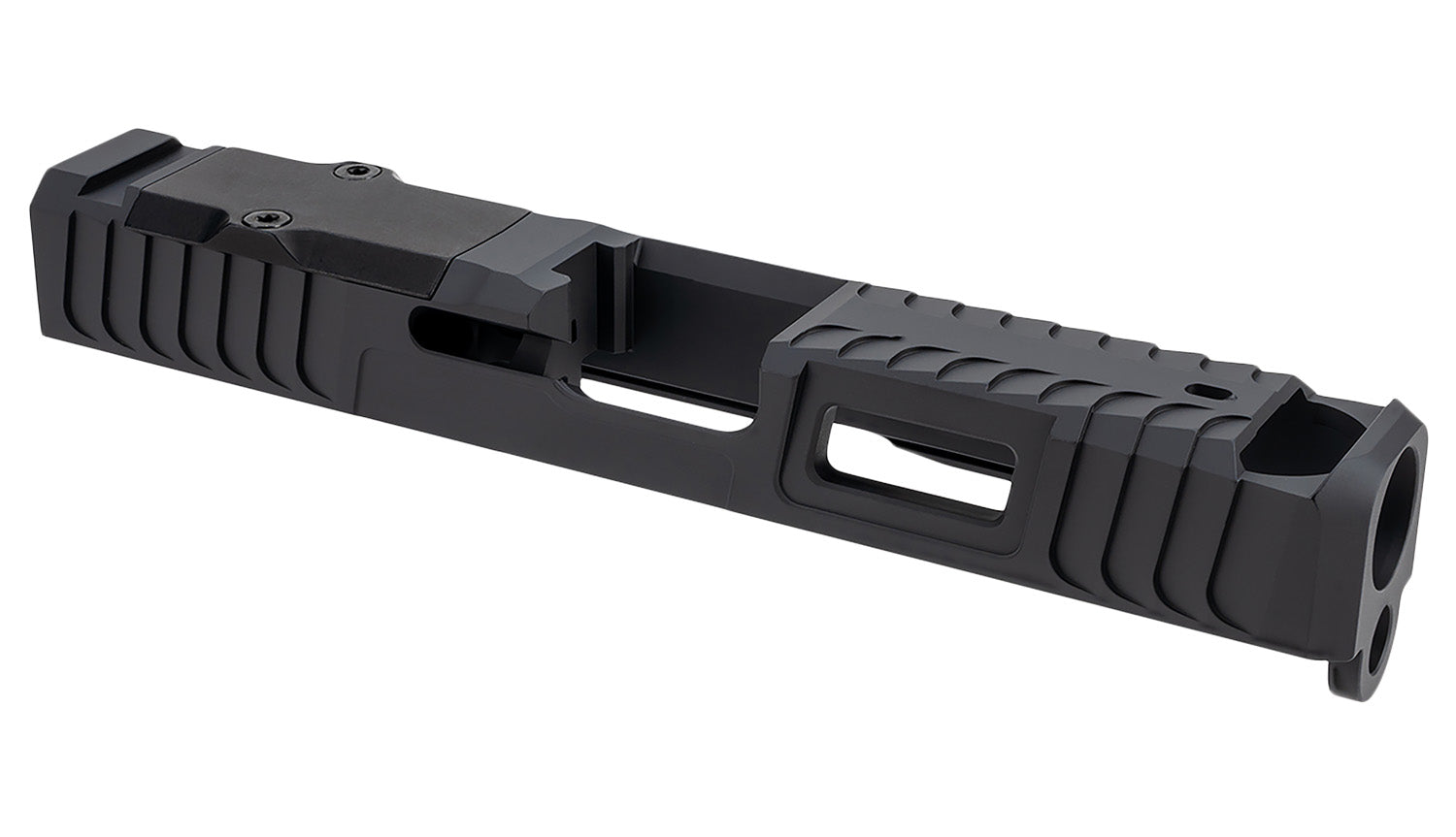 Zaffiri Precision ZPS.B.43.BLK ZPS.IBS Custom Slide for Glock 43/43x Black 17-4 Stainless Steel