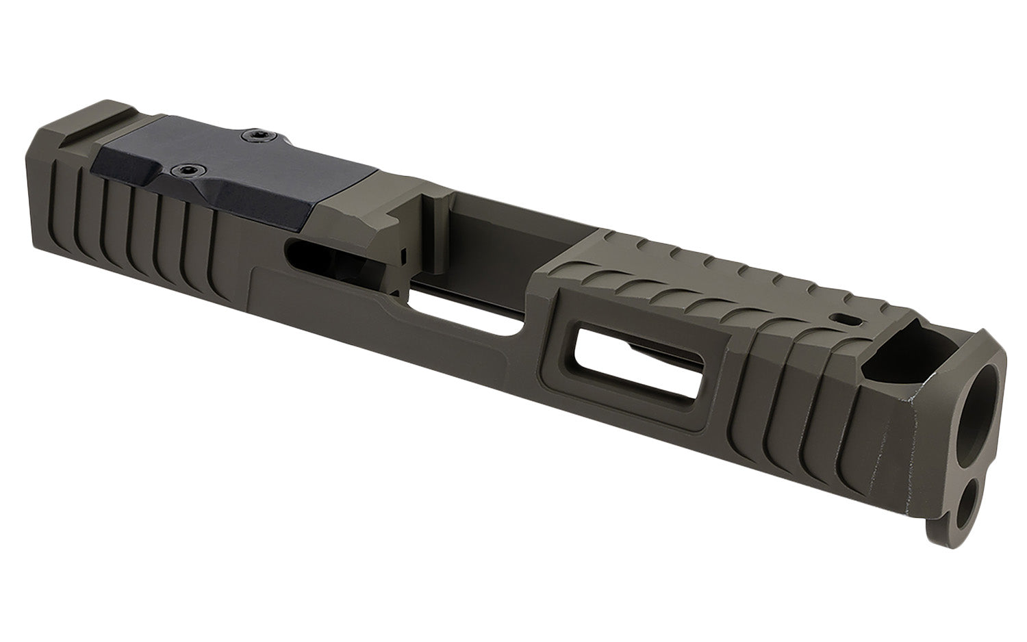 Zaffiri Precision ZPS.B.43.OD ZPS.IBS Custom Slide for Glock 43/43x OD Green 17-4 Stainless Steel