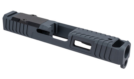 Zaffiri Precision ZPS.IBS Custom Compensated Slide for Glock 43/43x Sniper Gray 17-4 Stainless Steel