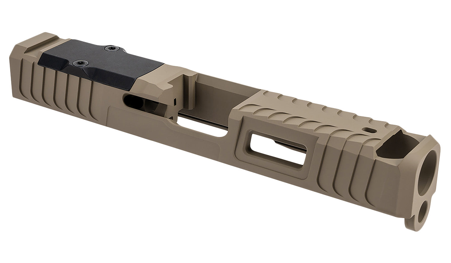 Zaffiri Precision ZPS.IBS Custom Compensated Slide for Glock 19 Gen 3 Flat Dark Earth 17-4 Stainless Steel