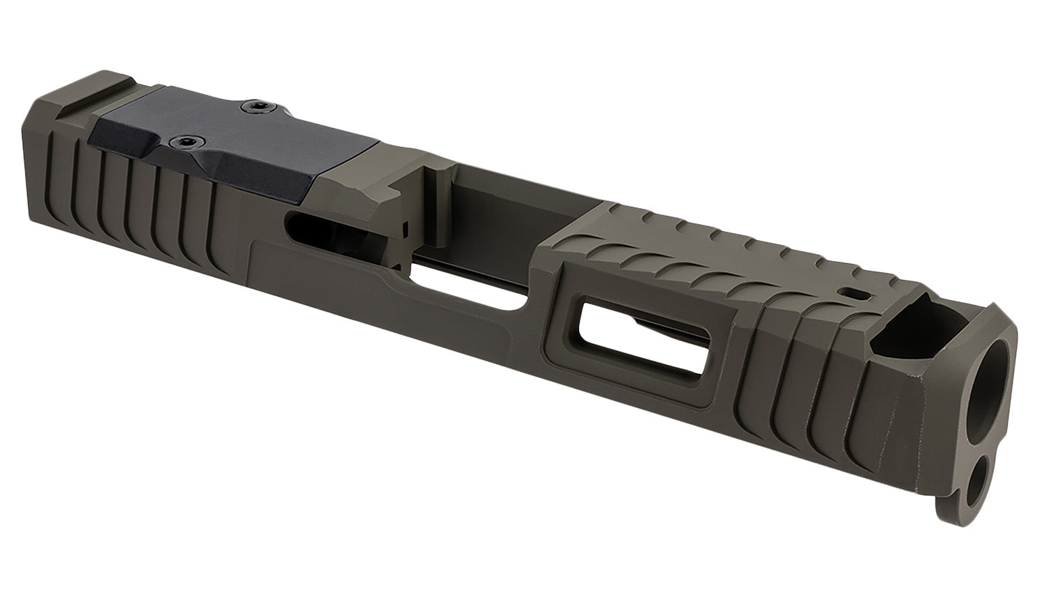 Zaffiri Precision ZPS.IBS Custom Compensated Slide for Glock 19 Gen 3 OD Green 17-4 Stainless Steel