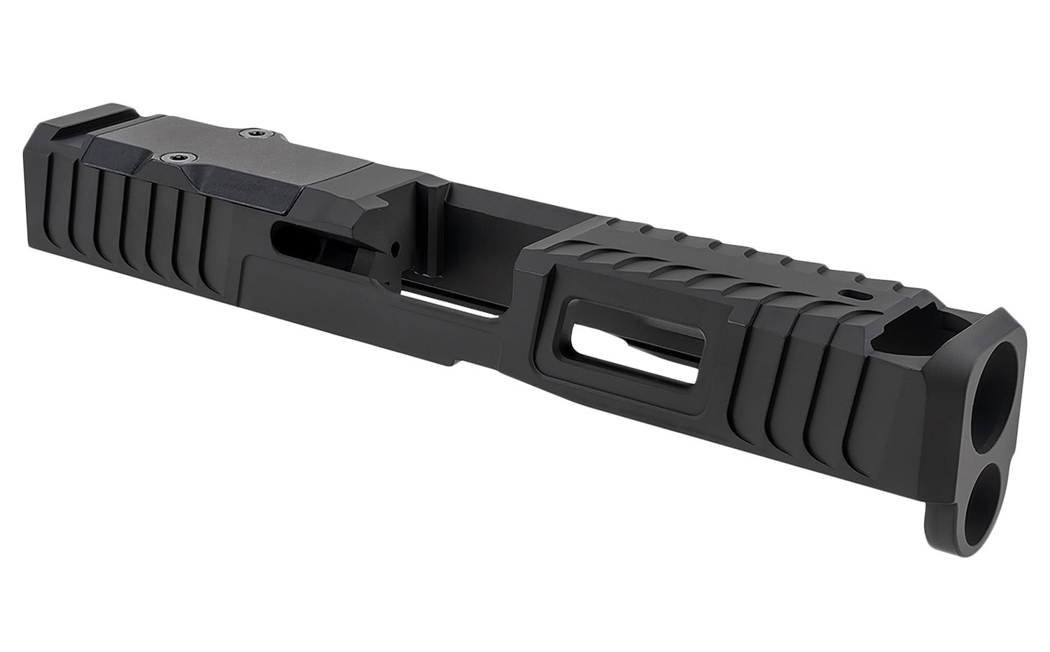 Zaffiri Precision ZPS.IBS Custom Compensated Slide for Glock 19 Gen 5 Black 17-4 Stainless Steel