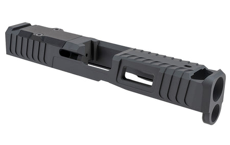 Zaffiri Precision ZPS.IBS Custom Compensated Slide for Glock 19 Gen 5 Sniper Gray 17-4 Stainless Steel