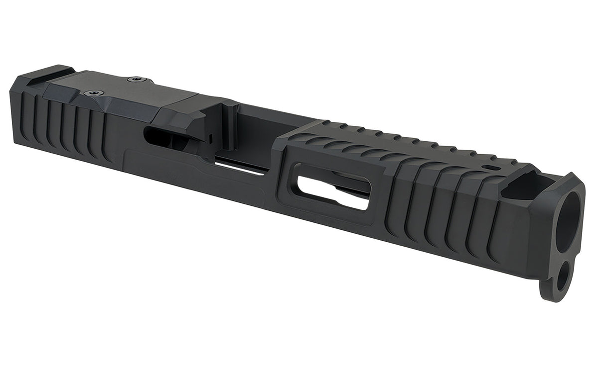 Zaffiri Precision ZPS.IBS Custom Compensated Slide for Glock 17 Gen 3 Black 17-4 Stainless Steel