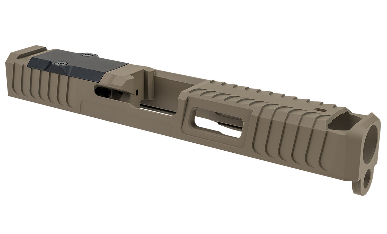 Zaffiri Precision ZPS.IBS Custom Compensated Slide for Glock 17 Gen 3 Flat Dark Earth 17-4 Stainless Steel