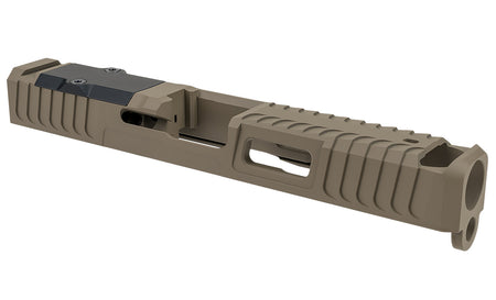 Zaffiri Precision ZPS.IBS Custom Compensated Slide for Glock 17 Gen 3 Flat Dark Earth 17-4 Stainless Steel