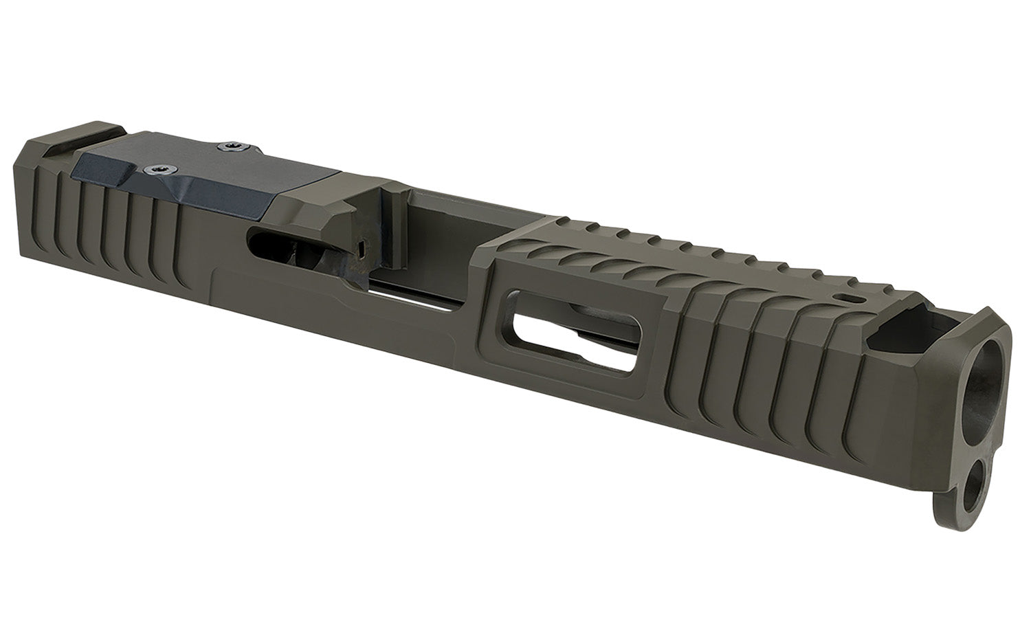 Zaffiri Precision ZPS.IBS Custom Compensated Slide for Glock 17 Gen 3 OD Green 17-4 Stainless Steel