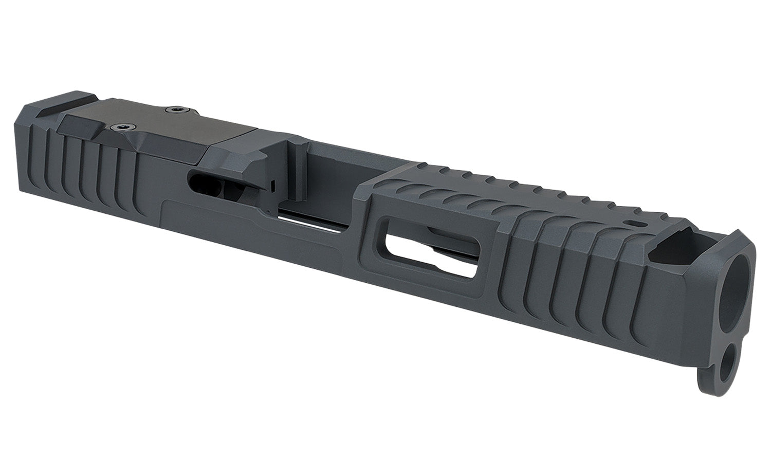 Zaffiri Precision ZPS.IBS Custom Compensated Slide for Glock 17 Gen 3 Sniper Gray 17-4 Stainless Steel