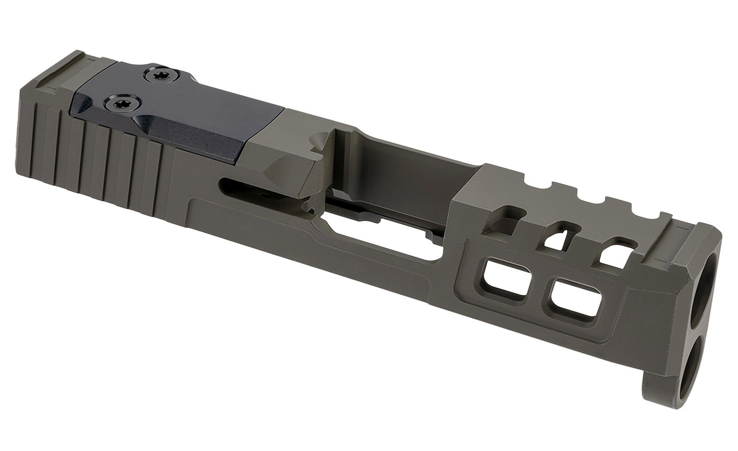 Zaffiri Precision ZPS.2 Custom Optic-Cut Slide for Springfield Hellcat OD Green 17-4 Stainless Steel