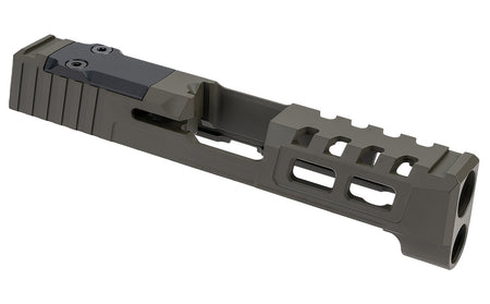 Zaffiri Precision ZPS.2 Custom Optic-Cut Slide for Springfield Hellcat Pro OD Green 17-4 Stainless Steel
