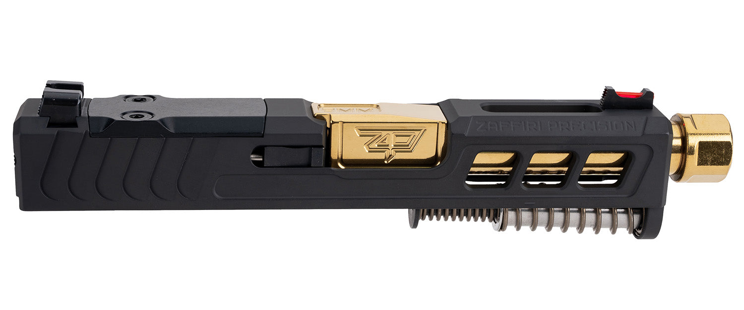 Zaffiri Precision ZPS.3.43.BLK.CU Complete Upper 9mm Black Nitride Stainless Steel for Glock 43